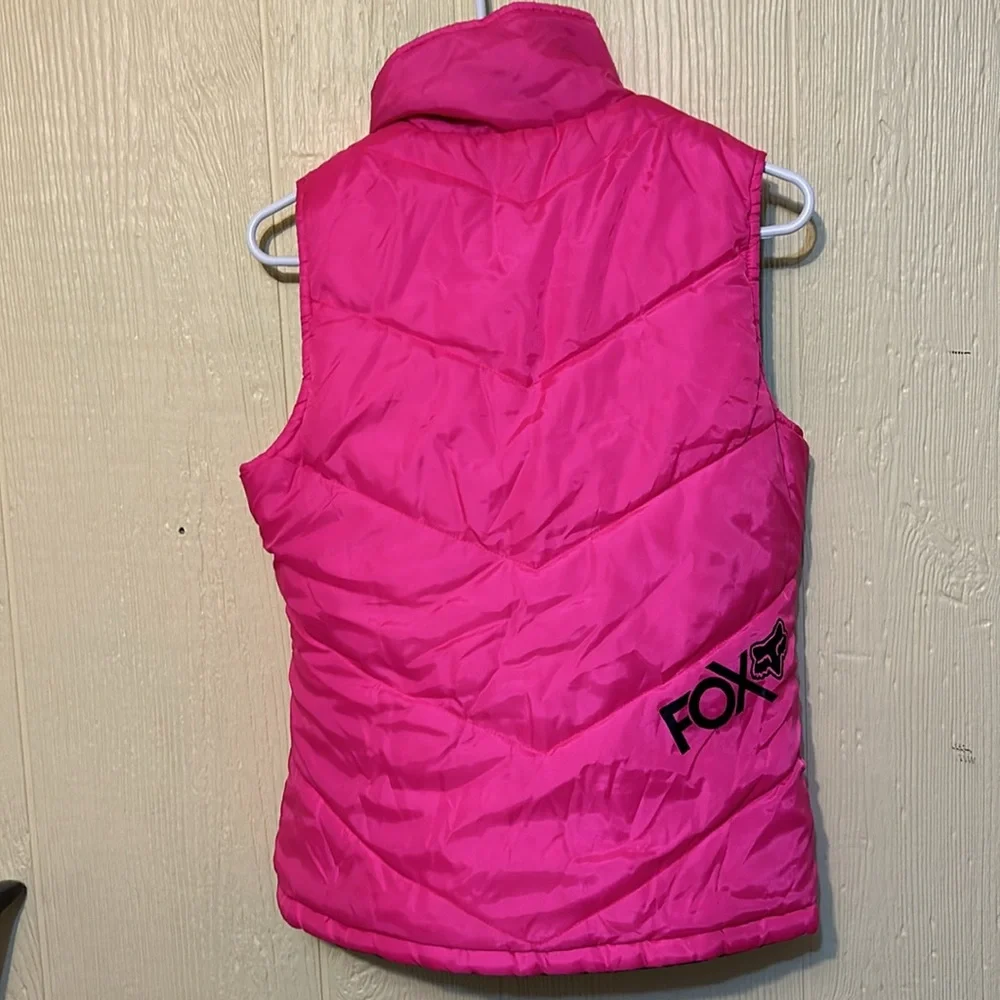 ❄️Reversible Puffy Fox Vest - Picture 4 of 4
